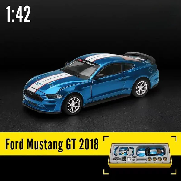 1:42 Scale 2018 Ford Mustang GT Super Racing Model Kit