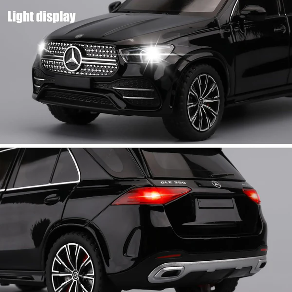 1:24 Alloy Die-cast Mercedes-Benz GLE 350 Toy Car with Sound and Light