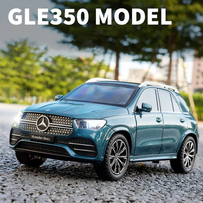 1:24 Alloy Die-cast Mercedes-Benz GLE 350 Toy Car with Sound and Light