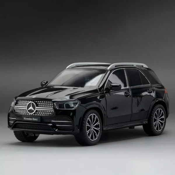 1:24 Alloy Die-cast Mercedes-Benz GLE 350 Toy Car with Sound and Light